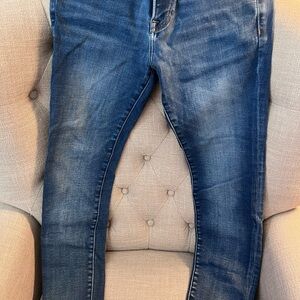2 pair of American Eagle Outfitters Blue Skinny Jeans